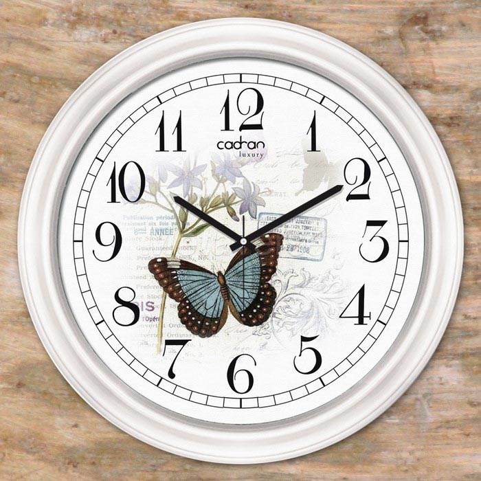 Cadran Luxury CDX022 Camlı Duvar Saati 35x35 cm Evidea Cadran Luxury CDX022 Camlı Duvar Saati 35x35 cm Evidea