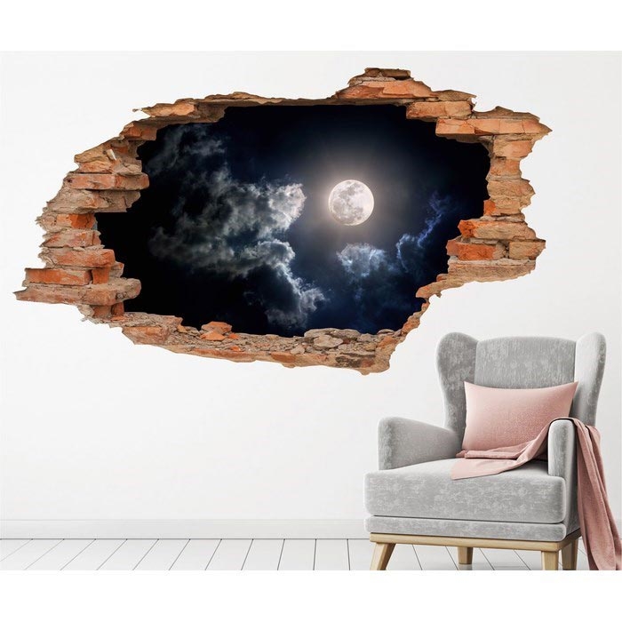 Supersticx DMM123 3 Boyutlu Duvar Sticker 130x80 cm Evidea
