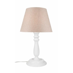 Modelight Piyon Abajur - Beyaz / Kum Beji