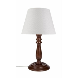 Modelight Piyon Abajur - Kahverengi / Beyaz