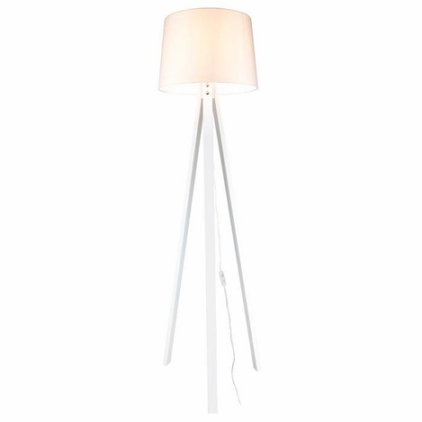Modelight Deko Beyaz Ayak Tripod Lambader Pudra Evidea