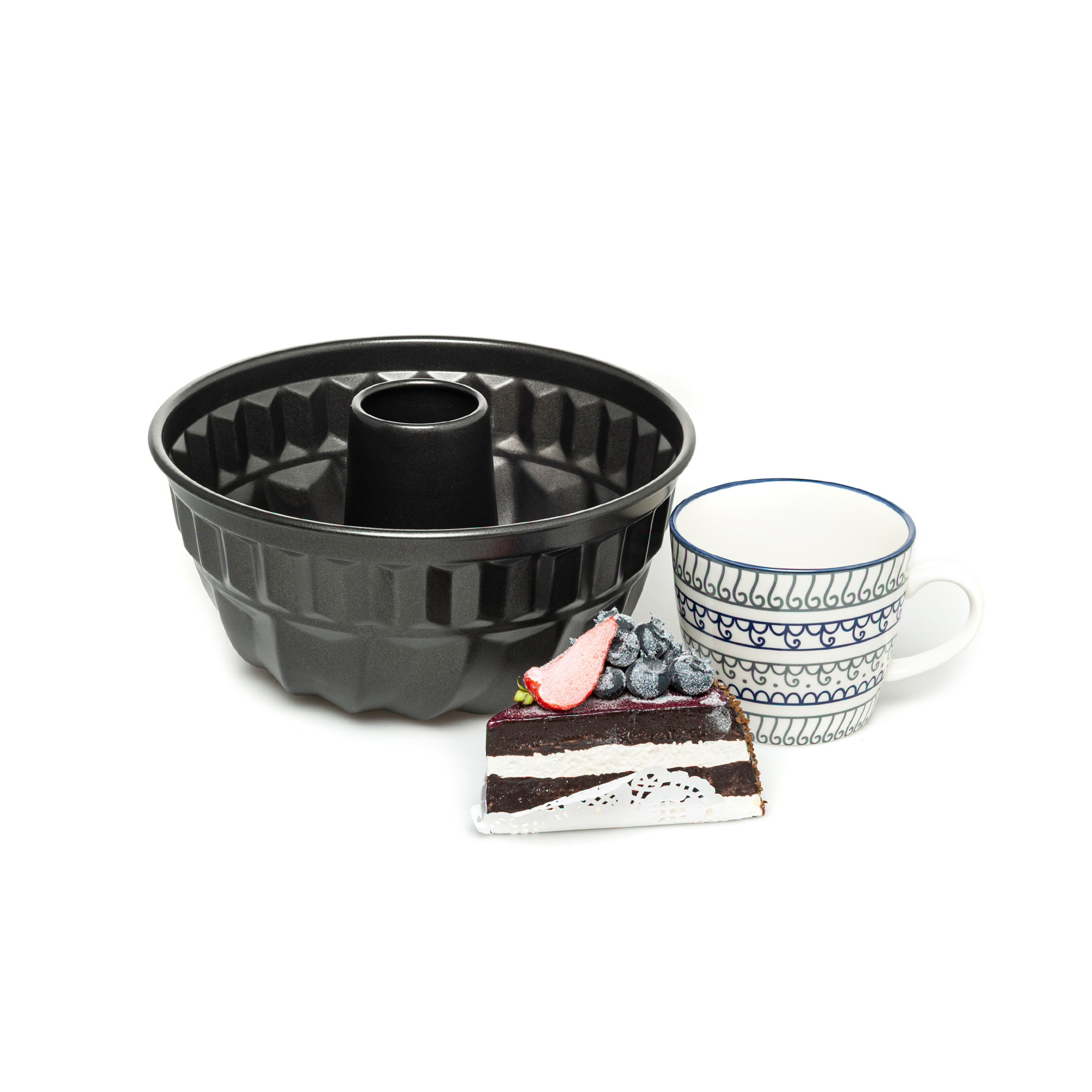 Metaltex Borulu Tip Kek Kalıbı 22 cm Evidea