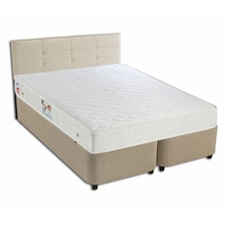 House Line Cift Kisilik Baza Baslik Yatak Takimi Krem 140x190 Cm Evidea
