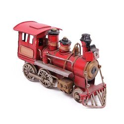 MNK Home 1304A-5877 Dekoratif Metal Lokomotif 