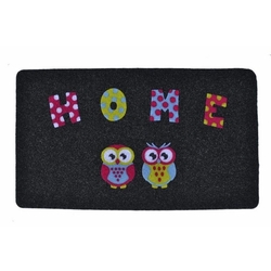 Giz Home İtalyan Kokardo Home Baykuşlar Kapı Paspası - 40x70 cm