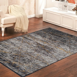 Giz Home Seychelles Hali 605x Q13 120x180 Cm Antrasit Sari Evidea