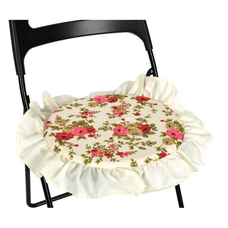 Homaks Armoni Firfirli Daire Sandalye Minderi 40 Cm Evidea
