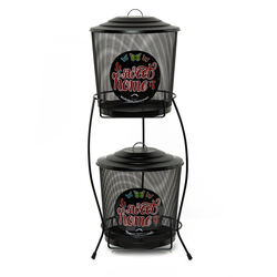 Evstyle Metal 2 Katlı  Sebzelik - Siyah