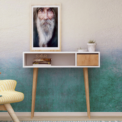 Mymob Atria Dresuar - Altın Meşe / Beyaz