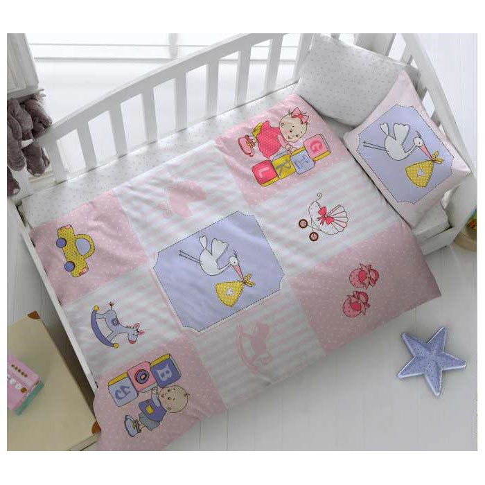 Kristal By Taç Play Time Bebek Nevresim Takımı Lila Evidea Kristal By Taç Play Time Bebek Nevresim Takımı Lila Evidea