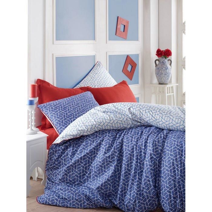 Cotton Box Minimal Pave Yatak Örtülü Çift Kişilik Nevresim