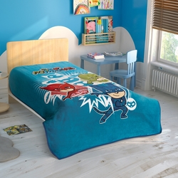 Tac Lisansli Pj Masks Tek Kisilik Battaniye 160x220 Cm Evidea