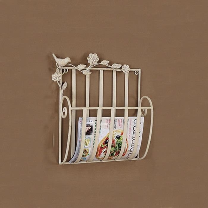 Love Letter Kuş Figürlü Metal Duvar Sepeti (Beyaz) 40,5x12x43 cm Evidea Love Letter Kuş Figürlü Metal Duvar Sepeti (Beyaz) 40,5x12x43 cm Evidea