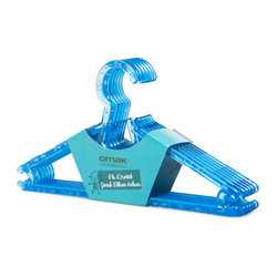 Decobella MK 50613 6'lı Kristal Çocuk Elbise Askısı - Asorti