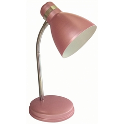 Nisa Luce Modern Krom Spiralli Masa Lambasi Pembe Evidea