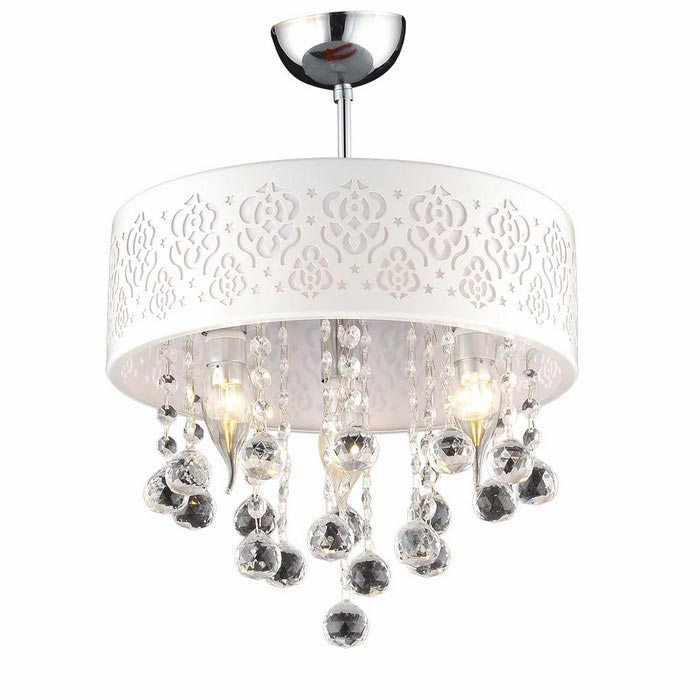 Nisa Luce Çağlayan Avize Beyaz Evidea