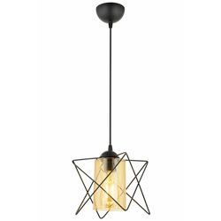 Safir Light Mina Tekli Sarkıt - Siyah