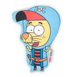 Hobby Kral Şakir Figürlü Kırlent - Mavi