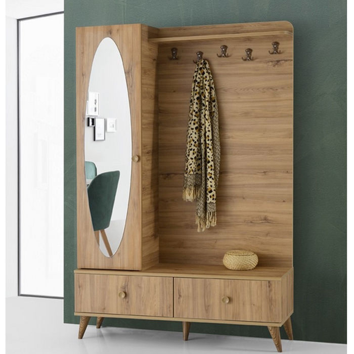 Petek Mobilya Tirilye Portmanto Ceviz Evidea Petek Mobilya Tirilye Portmanto Ceviz Evidea