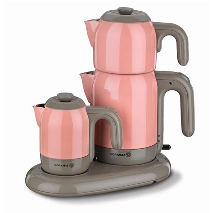 Korkmaz A35302 Mia Çay Kahve Makinesi Pembe Evidea
