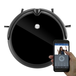 Robogil Stella-300 Robot Süpürge - Siyah / 30 Watt