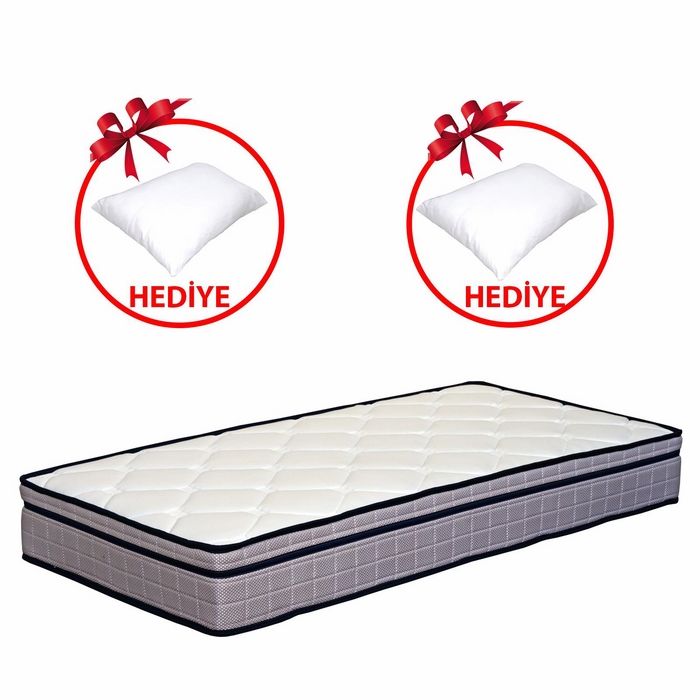 Prado Ortopedik Yatak 180x190 cm (Yastık Hediyeli) Evidea