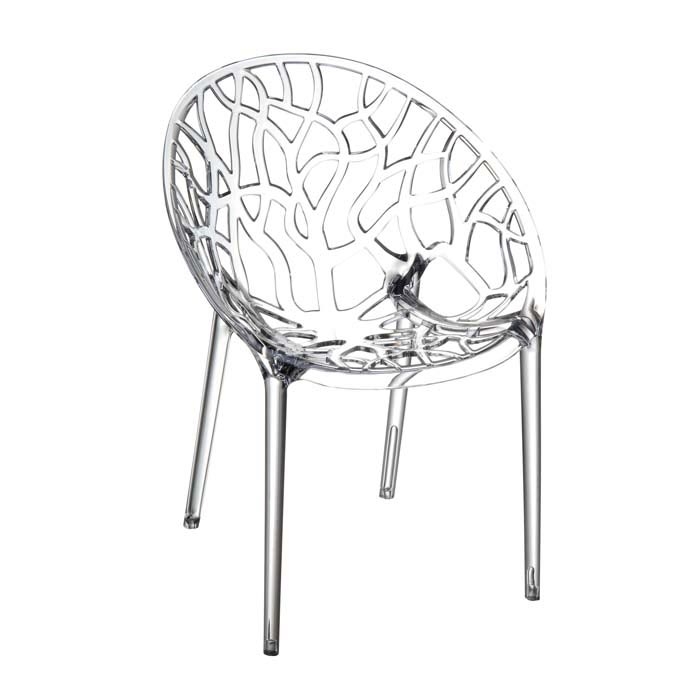 Siesta Crystal Sandalye Şeffaf Evidea