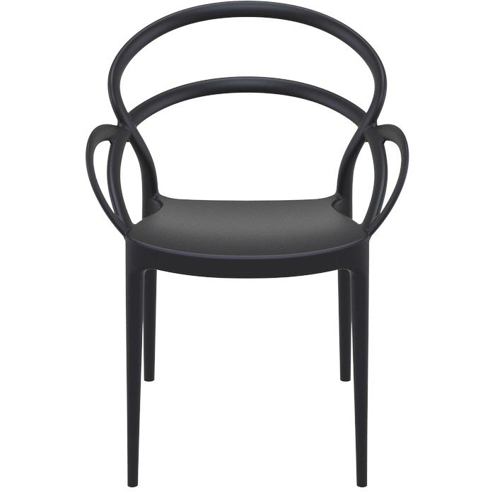 Siesta Mila Sandalye Siyah Evidea Siesta Mila Sandalye Siyah Evidea