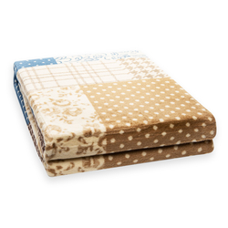 Bohemhouse 15150F Pamuklu Tek Kişilik Battaniye - 150x200 cm