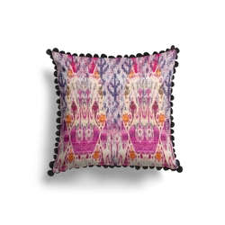 Maxx Deco Kirlent Kilifi 43x43 Cm Pembe Evidea