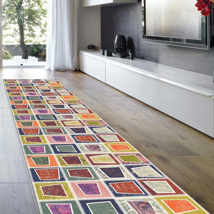 Confetti Sürmene Halı (Multi) 120x100 cm Evidea Confetti Sürmene Halı (Multi) 120x100 cm Evidea