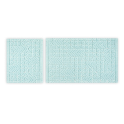 Bafa Mint Yesili Banyo Paspasi 60x100 50x60 Cm Evidea