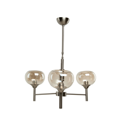 Lucea Barlo 3'lü Mat Nikel Avize 3Xe27