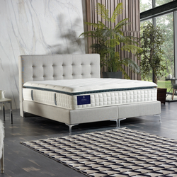 Housella Crown Cift Kisilik Pedli Paket Yayli Yatak 150x200 Evidea