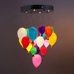 Lumexx 20 Li Ledli Balon Avize Renkli Evidea