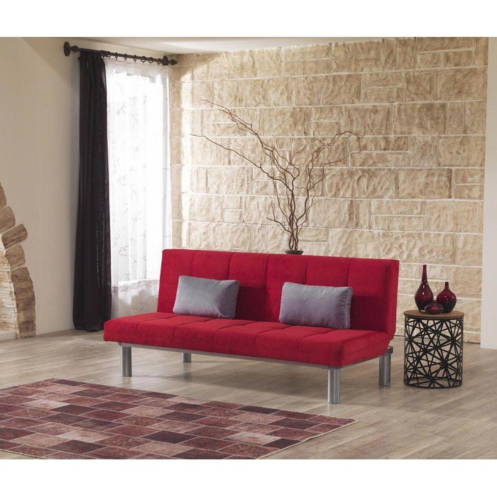 Serhat Mobilya Relax Fonksiyonel Kanepe Kırmızı Evidea