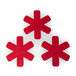 Metaltex 202960 3'lü Tava Çizdirmez Koruyucu Keçe - Asorti