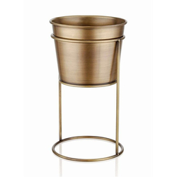 The Mia Ayakli Ciceklik Gold 30 Cm Evidea