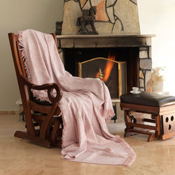 Eponj Home Keten Koltuk Ortusu Linen Pudra 170x220 Cm Evidea