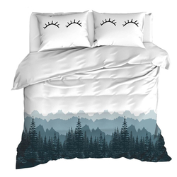 Enlora Home Eyelash Cift Kisilik Nevresim Takimi Beyaz Evidea