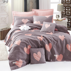 Enlora Home Jana Tek Kişilik Pike Takımı - Gülkurusu