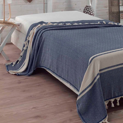 Eponj Home Elmas Natural Battal Boy Yatak Ortusu Lacivert Evidea