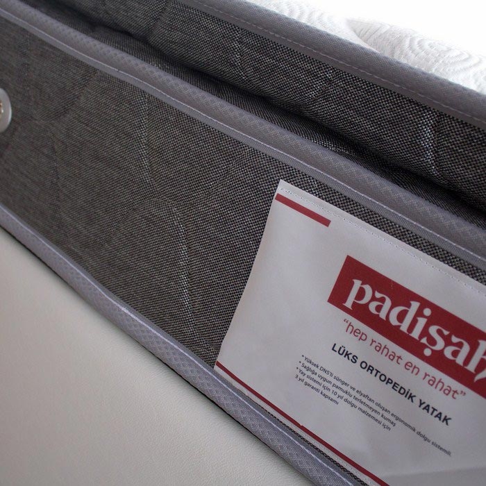 Padişah Fluffy Kalın Pedli Full Ortopedik Yatak (160x200 Padişah Fluffy Kalın Pedli Full Ortopedik Yatak (160x200