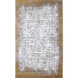 Payidar Gold Plus 2632A Modern Halı (Hardal / Vizon) - 80x300 cm