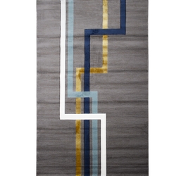 Payidar Gold Plus 2655A El Oymalı Halı (Gold / Mavi / Vizon) - 200x290 cm 